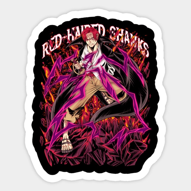 Red-Haired Sticker by Heru Saputro